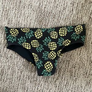 Fused Kona Bikini Bottom (Cheeky style) - Women’s Pineapple Print